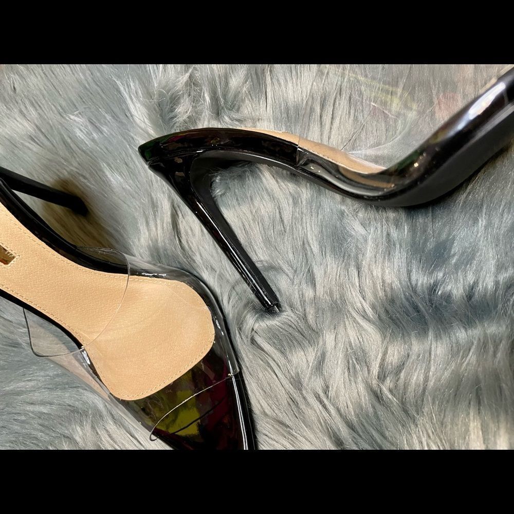Stiletto Heels Black Patent - Picture 4 of 8